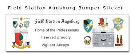 Field Station Augsburg Bumper Sticker