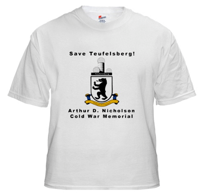 Save Teufelsberg! T-shirt desgin