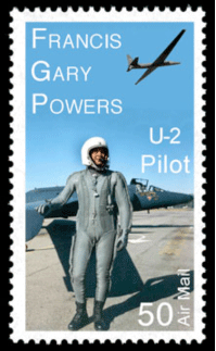 Francis Gary Powers cinderella Stamp